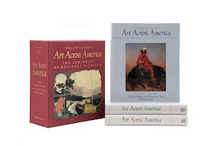 Gerdts, William H. Art Across America, Two Centuries of Regional Painting 1710 - 1920. New York: Abbeville Press, 1990.  Pzs: 3.