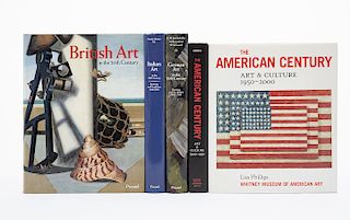Haskell, Barbara / Braun, Emily / Joachimides, Christos M / Compton, Susan. Libros sobre el Arte Norteamericano, Británico... Pzs: 5.