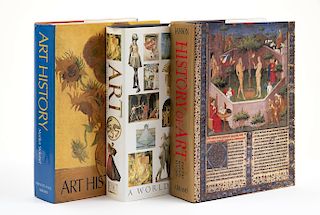 Stokstad, Marilyn / Janson, H.W. / Marceau, Jo. Libros sobre Historia del Arte. Pzs: 3.