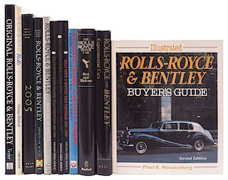 Woudenberg, Paul / Rimmer, Ian W. / Bird, Anthony / Bennett, Martin / Wood, Jonathan... Rolls-Royce & Bentley. Piezas: 12.