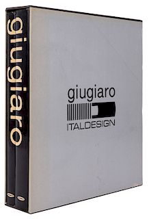 Alfieri, Bruno - Belluci, Alberto... Giugiaro Italdesign. Catalogue Raisonné 1959 - 1987. Milano, 1987. Tomos I - II. Piezas: 2.