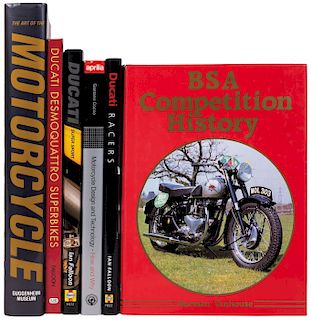 Fallon, Ian / Vanhouse, Norman / Cocco, Gaetano. Motociclismo. Piezas: 6.