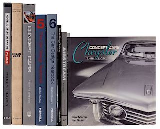 Newbury, Stephen / Fetherston, David / Burkhart, Bryan / Perini, Giancarlo / Sabatès, Fabien... Libros sobre Diseño Automotriz. Pzas: 8