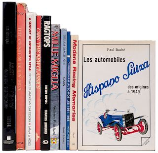 Pritchard, Anthony / Frankreich, Mülhausen / Wood, Jonathan / Emptas, Thierry... Libros sobre Automovilismo y Carreras. Piezas: 10.