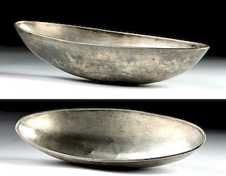 Oblong Roman Silver Dish -272.2 g