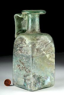 Large / Fine Roman Glass Bottle