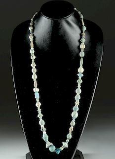 Beautiful Sumerian Faience Bead Necklace