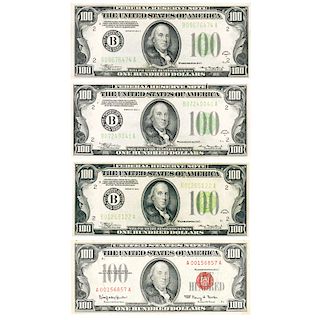 U.S. SMALL SIZE $100 NOTES