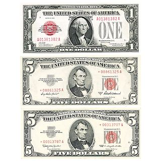U.S. SMALL SIZE $1 SILVER CERTIFICATES