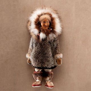 Dolly Spencer (Inuit, 1930-2005) Attributed Doll 