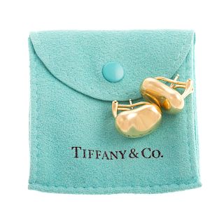 A Pair of Tiffany & Co Bean Earrings in 18K