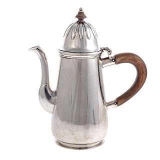 Queen Anne Style Sterling Coffee Pot