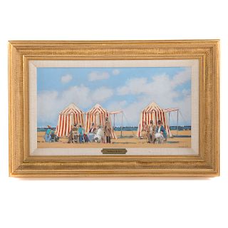 Frederick McDuff. Cabanas by the Sea