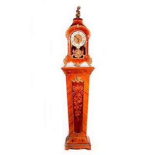 A 20th century Beaux Arts style Bracket clock on pedestal.