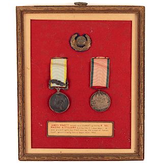Two British Crimean War Medals