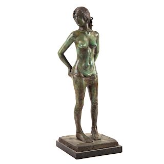 Joseph Sheppard. Female Nude Bronze