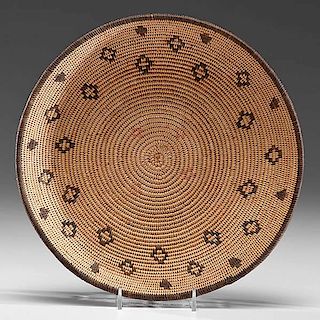 Chemehuevi Polychrome Basket from the Frank Ammann Collection 