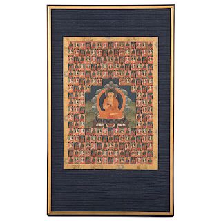 Tibetan Thangka of the Buddha