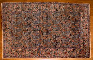 Antique Lavar Kerman Rug, Persia, 4.10 x 7.5