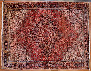 Heriz Carpet, Persia, 11.6 x 14.11