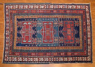 Antique Kazak Rug, Caucasus, 4.8 x 6.7