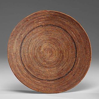 California Mission Basket Deaccessioned from a Midwestern Museum 
