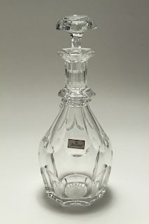Baccarat "Harcourt" Colorless Crystal Decanter