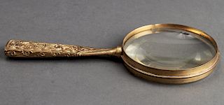 Tiffany Studios "9th Century" Bronze Magnifier