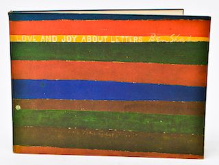 Ben Shahn "Love and Joy About Letters" Art Book