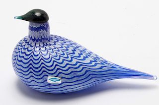 Oiva Toikka Finnish Modern Art Glass Bird Figure