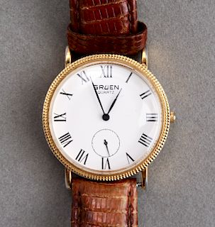 Gruen Ladies' Gold-Tone & Steel Wristwatch