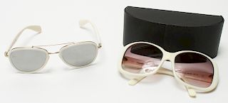 Prada Ladies' Designer Sunglasses, 2 Pair
