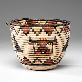 Hopi Second Mesa Figural Basket 