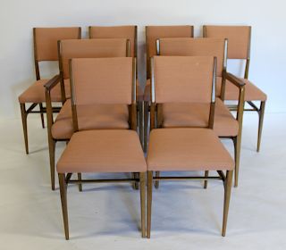 MIDCENTURY. Set of 8 Chairs.
