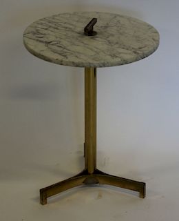MIDCENTURY. Parzinger? Marble And Brass