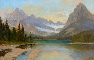 John Fery (1859–1934): Lake Josephine – Glacier Park