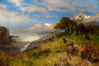 John Fery (1859–1934): Elk Herd