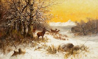 John Fery (1859–1934): Winter Day