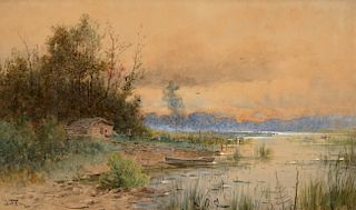John Fery (1859–1934): Wisconsin Lake