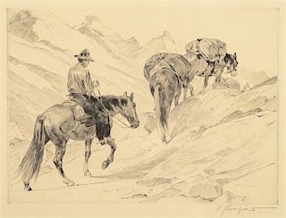 Carl Rungius (1869–1959): Over the Pass