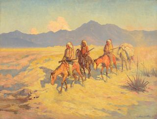 Gordon Coutts (1868–1937): Return from the Hunt