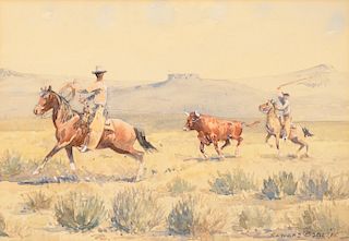 Edward Borein (1872–1945): Open Range Catch