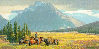 Robert Lougheed (1910–1982): In the Valley of the Bow (1980)