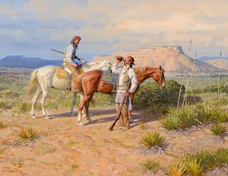 Tom Lovell (1909–1997): Chiricahua Scouts 1886 (1990)