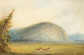 Alfred Jacob Miller (1810–1874): Independence Rock
