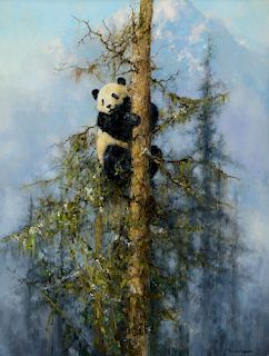 David Shepherd (1931–2017): Wolong Panda (2006)