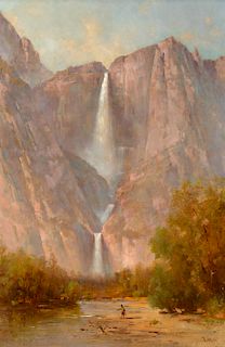 Thomas Hill (1829–1908): Yosemite Falls