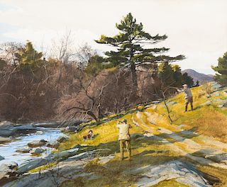 Ogden M. Pleissner (1905–1983): Grouse Hunting
