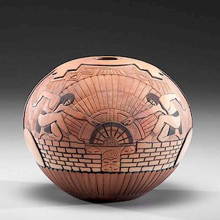 Thomas Polacca Nampeyo (Hopi, 1935-2003) Jar 