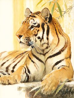 Bob Kuhn (1920–2007): Tiger (1980)